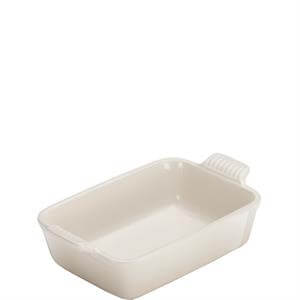 Le Creuset Meringue Stoneware Deep Rectangular 19cm Dish